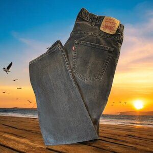 Levis 505 Classic 38x34 Straight Black